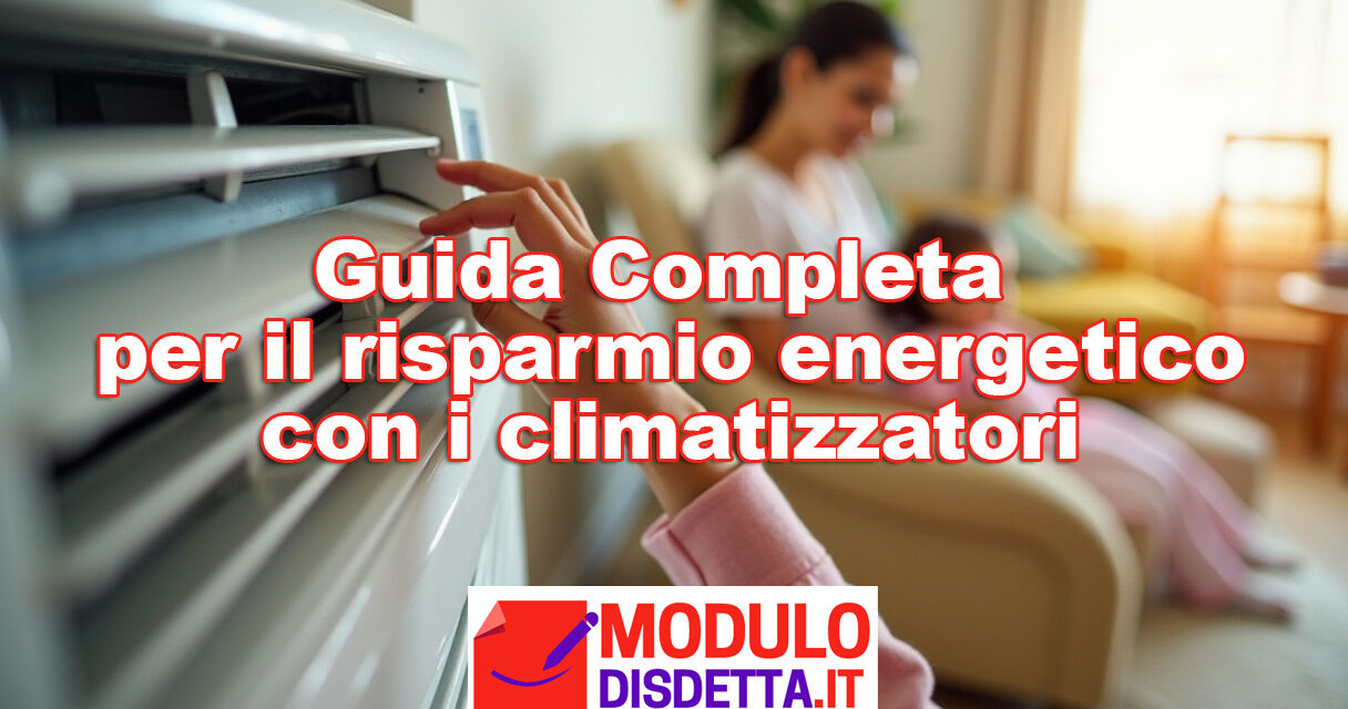 Guida Completa per il risparmio energetico climatizzatori
