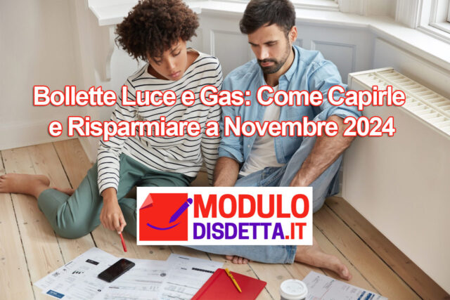 Comprendere bollette luce e gas