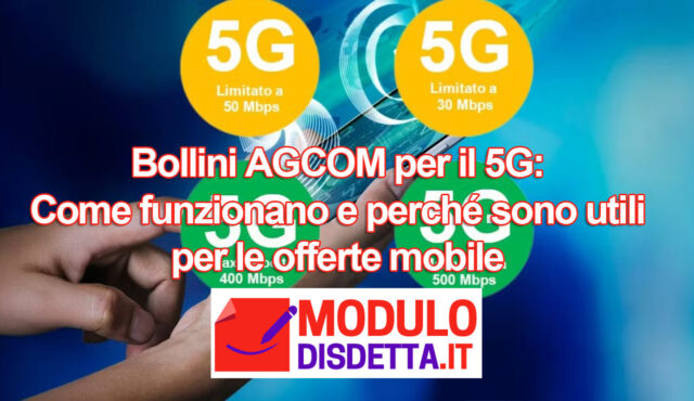 Bollini AGCOM 5G