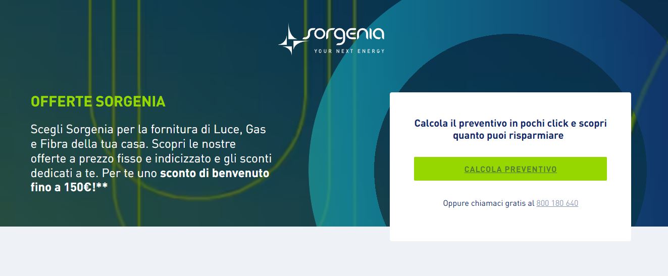 offerte sorgenia gas e luce