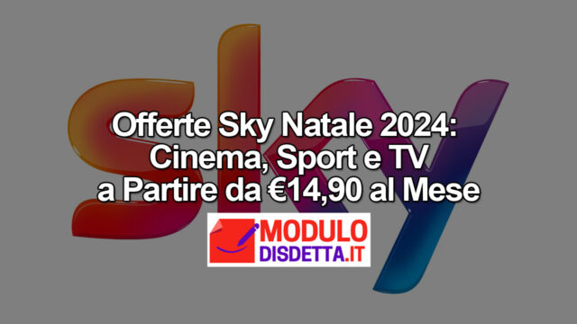 Offerte Sky Natale 2024